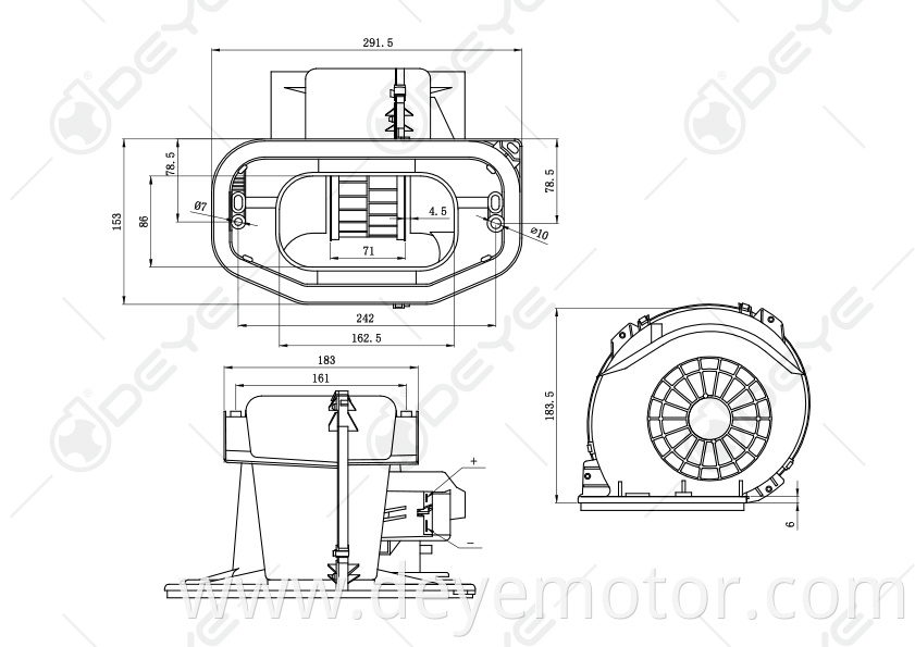 7701040540 hot selling universal blower motor for RENAULT CLIO RENAULT MEGANE